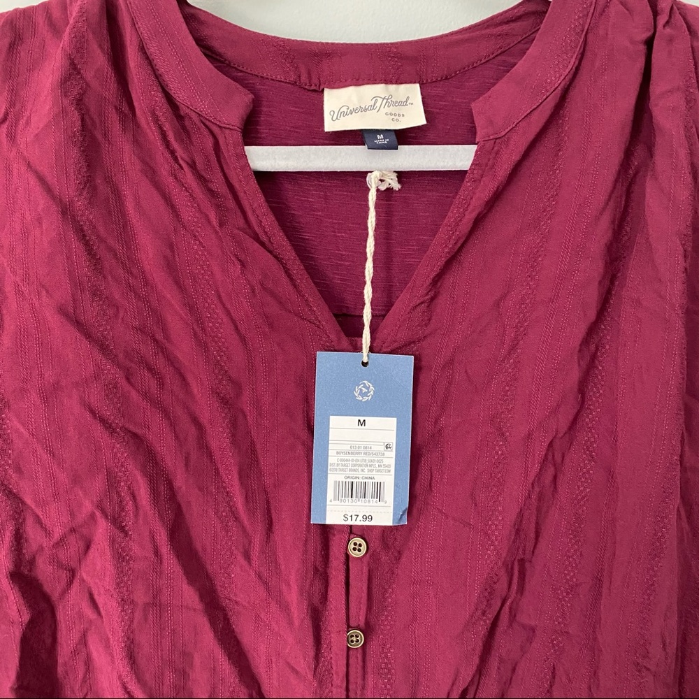 Hi-Low button down t-shirt - Picture 4 of 5